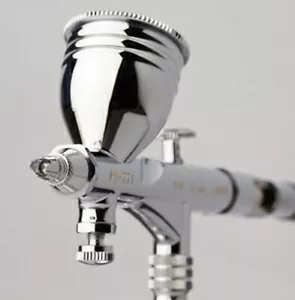 GSI Creos Mr. Airbrush Custom Grade 018 PS771 Double Action 0.18mm From JAPAN - Picture 1 of 24