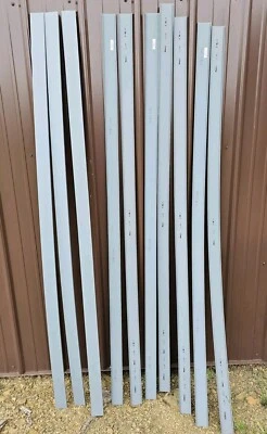 *Lote de 10* Cubierta de conductos para conductos y pistas de rodadura Panduit C2LG6 PVC 6 pies gris Foto 1 de 2