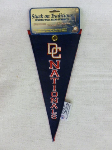 2005 Winning Streak Washington Nationals MLB Genuine Wool Blend Baseball Pennant Cover
