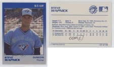 1989 Star Dunedin Blue Jays Steve Wapnick #22