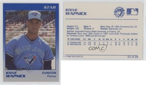 1989 Star Dunedin Blue Jays Steve Wapnick #22