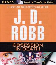 J.D ROBB / (In Death Series : Bk 41) OBSESSION in DEATH      [ Audiobook ]