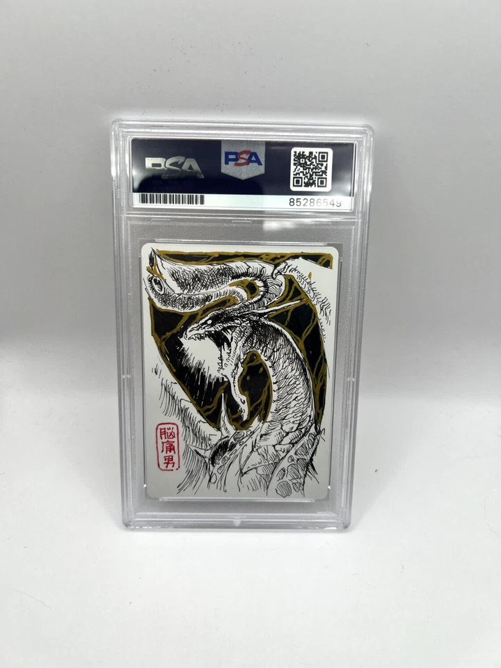 PSA DNA MTG Ulasht The Hate Seed 100/133 Nottsuo Signed Artist Proof Guildpact - Image 1 of 2