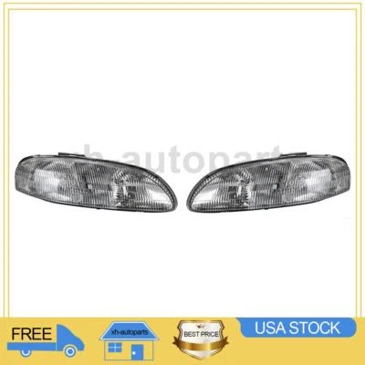 Compatível com 1995~2001 Chevrolet Lumina 2X conjunto de farol esquerdo direito TYC XH - Imagem 1 de 4