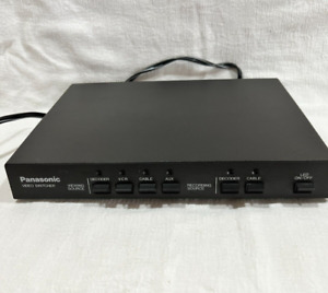 Panasonic Video Switcher for Cable TV VCR AUX Decoder TZ-SW200P Matsushita