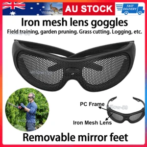 Farm Garden Mowing Mesh Goggles Garden Pruning Eyes Shield Protective Goggles - Picture 1 of 10