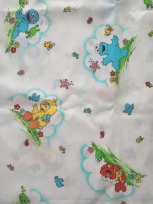 sesame street birds elmo fun fabric piece 13 x 9.5 inch - Image 1 of 3