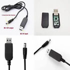 USB To DC Power Cable 5V To 12V Boost Converter 8 Adapters USB To DC