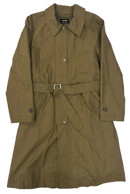 Filson Sawyer Trench Coat - CHOOSE SIZE - 20167228 Waxed Marsh Olive Dark Khaki - Image 1 of 4