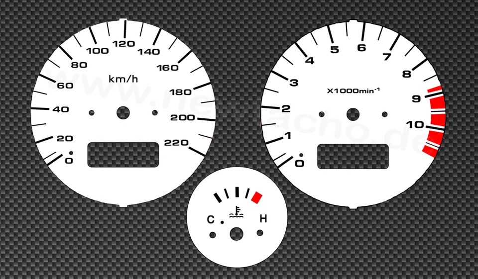 Tachoscheiben passend für Honda XL1000V SD01 Tacho Gauge XL 1000 V Varadero - Bild 1 von 1