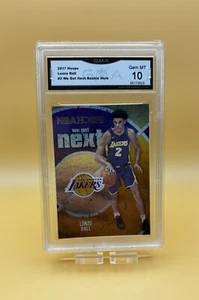 LONZO BALL Rookie Gem Mint 10 GMA 2017-18 NBA HOOPS We Got Next - Bild 1 von 2