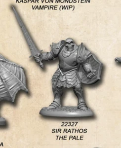 "Sullenhall 22327 SIr Rathos the Pale" Bones 6 Reaper Miniatures fantasy D&D - Picture 1 of 1