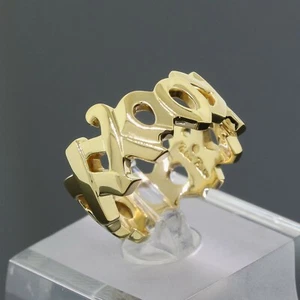 Anillo Tiffany & Co. Paloma Picasso Oro Amarillo 18K XO Abrazos y Besos Talla 5.75 - Imagen 1 de 5