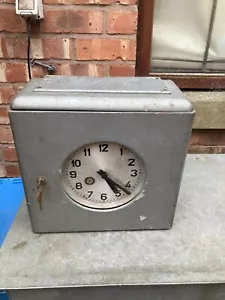 Vintage Blick Electric Clock Railway Waiting Room - Foto 1 di 8