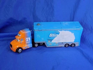 Disney Pixar CARS Movie BLINKR #21 Race Car Hauler for Parts or Restoration - Bild 1 von 5