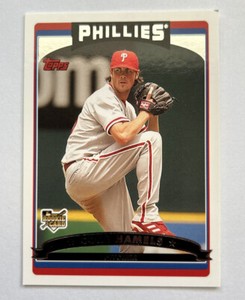 2006 Topps Update #145 Cole Hamels RC Rookie Philadelphia Phillies Baseball Card