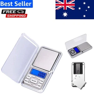Compact Gold Digital Scale for Food & Jewelry - 200g Capacity, Auto Calibration - Picture 1 of 4