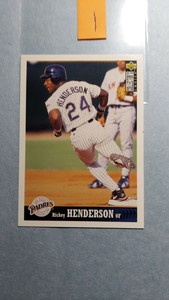 1997 Collector's Choice #211 Rickey Henderson, cd1