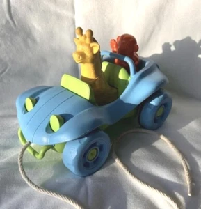 Green Toys Zugspielzeug Buggy Giraffe Affe 100 % recycelt 6+ Monate USA - Bild 1 von 4