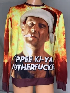 Yippee Ki-ya Mother F?cker Herren Hemd LS Die Hard Bruce Willis Fire 42-45 - Bild 1 von 5