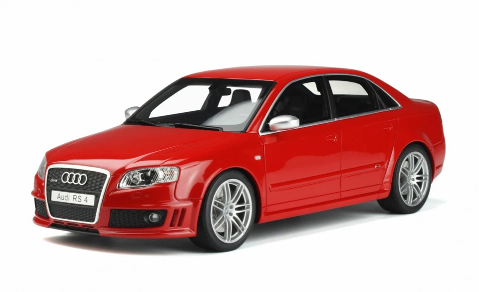 1/18 AUDI RS4 B7 V8 QUATTRO 2005 MISANO ROT RED ROSSO ROJO OTTOMOBILE OT400 - Immagine 1 di 4