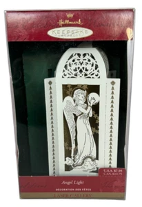 Hallmark Christmas Ornament Angel Light Laser Gallery Lantern Holidays Mom Gift - Picture 1 of 8