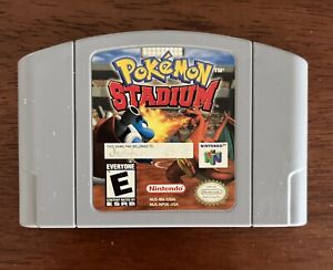 Nintendo N64 Pokémon Stadium Game with Plastic Clam She’ll Case - Tested/Works