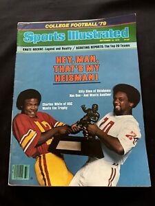 1979 Sports Illustrated College Football Issue Billy Sims OK NEWSSTAND NO Label