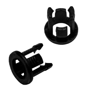 50x LED Fassung Halter 3mm Kunststoff Sockel Montagering - Picture 1 of 2