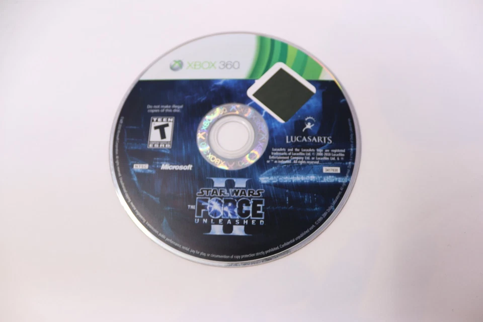 Star Wars: The Force Unleashed II 2 Xbox 360 Disc Only Tested - Image 1 of 1