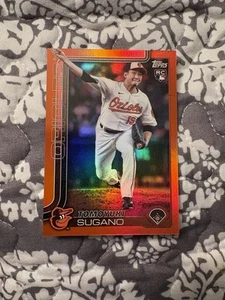 2025 Topps Series 2 Tomoyuki Sugano RC Orange Color Match 12/25 - Picture 1 of 2