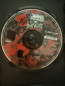 PS1 Marvel Super Heroes vs Street Fighter PlayStation 1 Disc Only! - Picture 1 of 2