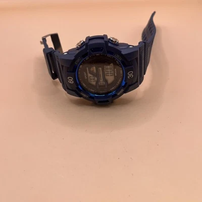 Reloj deportivo digital para hombre alarma azul crono retroiluminación WR30M día fecha correa de resina Foto 1 de 4