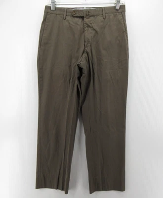 Pantalones chinos Incotex Hombre 30 Verde Oliva Slowear Regular Clásico 30X26 Foto 1 de 4
