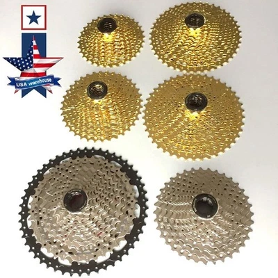 Mountain Bicycle 8/9/10/11 Speeds Gear Cassette MTB Road Cycling Bike 11-50T - Image 1 of 4