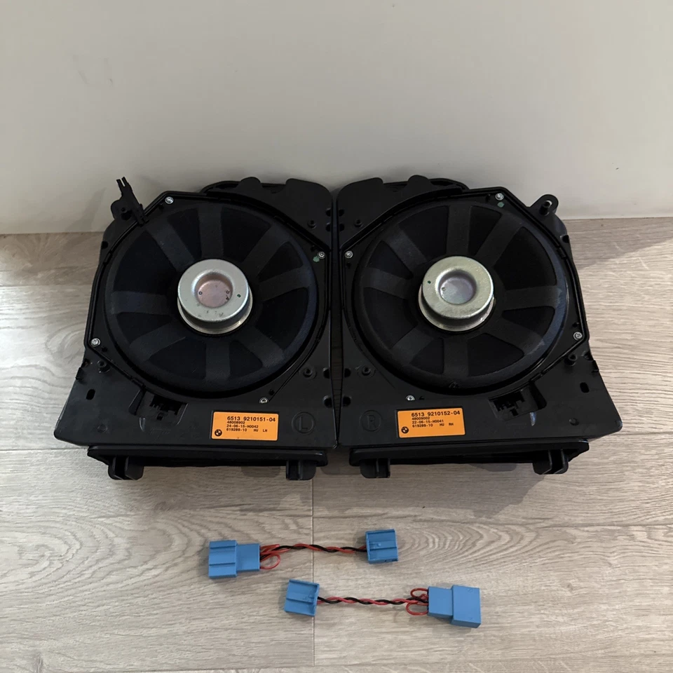 BMW F30 F31 F32 F33 F20 F22 F87 F80 F82 Harman Kardon Subwoofers Bass Speakers  - Image 1 of 4