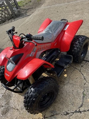 Quadzilla R 100 Kids Ride On ATV Quad Bike Electric start Childrens Toy Quad - Image 1 of 4