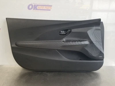 20 2020 HYUNDAI VELOSTER N DOOR TRIM PANEL FRONT LEFT DRIVER BLACK  - Image 1 of 4