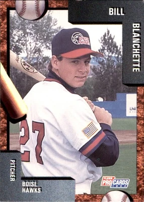 Bill Blanchette 1992 Fleer ProCards #3616 RC FREE SHIPPING AutographDen - Image 1 of 2