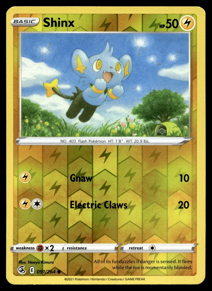 Shinx 091/264 SWSH08: Fusion Strike - Image 1 of 2