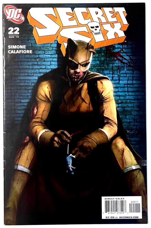 SECRET SIX #22 CVR A DANIEL LUVISI 1ST PRINT 2010 DC COMICS VF - Image 1 of 1