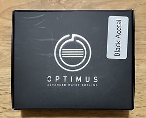 Optimus Foundation Intel 1700 CPU Block - Black Acetal Top - Nickel