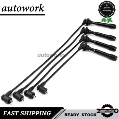 For Hyundai Elantra Tiburon Tucson Kia Spectra Spectra5 Soul Spark Plug Wires - Image 1 of 4