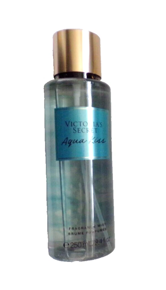 AQUA KISS Victoria Secret Lluvia Besada Fresia y Margarita Niebla NUEVO CON ETIQUETAS 8.4 con envoltura y bolso Foto 1 de 1