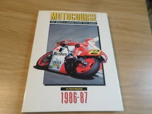 MOTOCOURSE 1986-87   LAWSON HARDBACK SUPERBIKE FREE UK POST - Picture 1 of 2