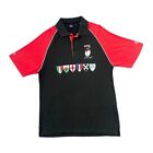 Cotton Traders RBS SIX NATIONS Rugby Embroidered Colour Block Polo Shirt Small