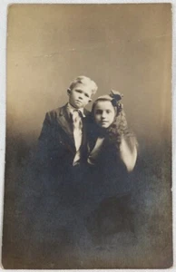 Imagen de niños RPPC 1904-1918 - Imagen 1 de 3