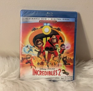 Disney Pixar Incredibles 2 Blu-ray DVD Digital Combo New Sealed - Bild 1 von 2