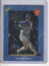 1991 CLASSIC TINO MARTINEZ (ROOKIE) BASEBALL #T2 EX