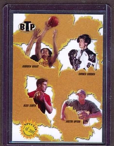 Sidney Crosby/Upton/Andrew Bogut/Alex Smith BTP Quad Novato SP 2005 - Imagen 1 de 1
